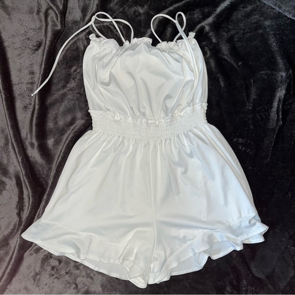 White Romper - Picture 3 of 7